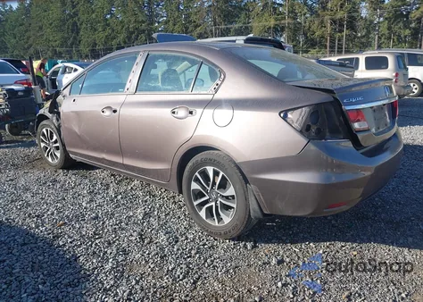 2015 Honda Civic Ex из США, поврежденный, VIN 2HGFB2F80FH533503